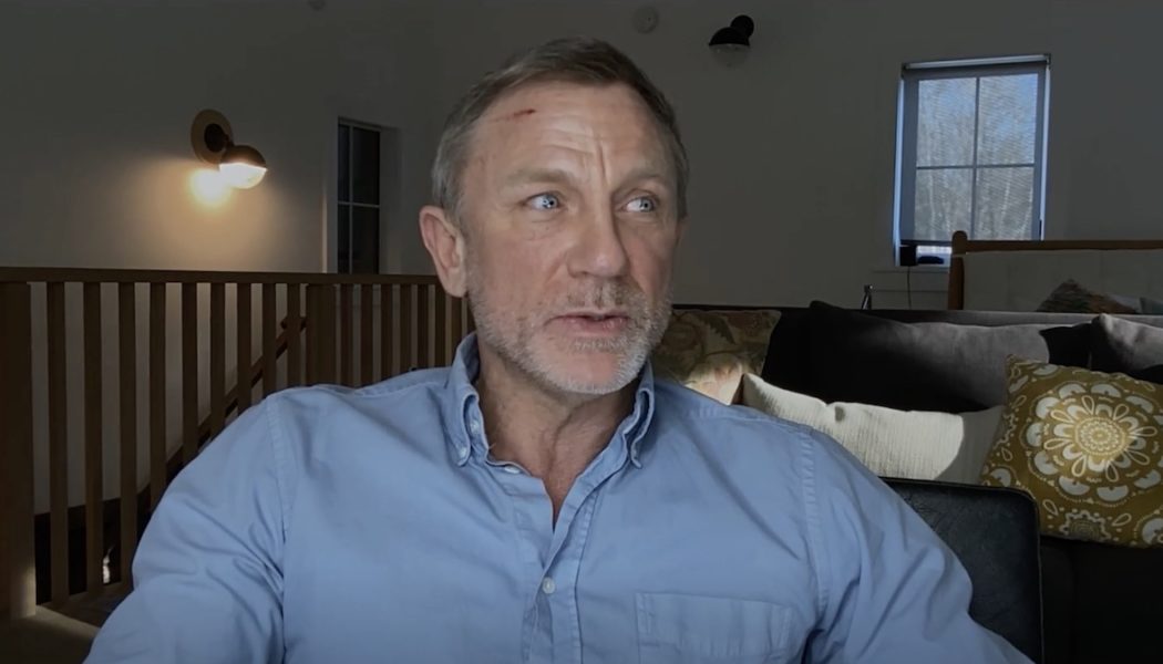 Daniel Craig Did Full Interview Without Noticing He Was Bleeding from Forehead