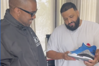DJ Khaled Gifts Kanye West Rare Air Jordan 3’s, Working On Music Too