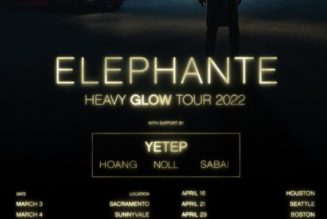 Elephante Announces “Heavy Glow Live” Tour With All-Asian Support