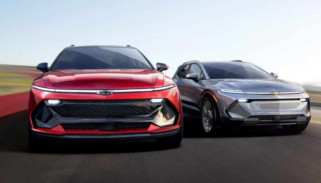 GM Teases EV Plans for Its Chevy Blazer and Equinox SUVs