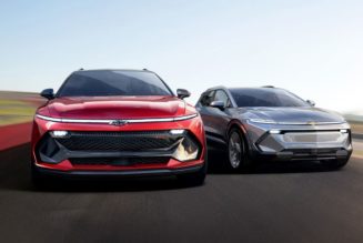 GM Teases EV Plans for Its Chevy Blazer and Equinox SUVs