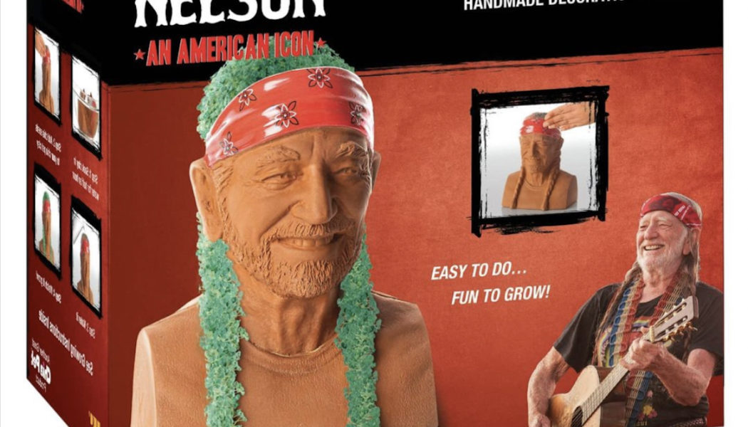 Grow Your Own Willie Nelson with the New Chia Pet