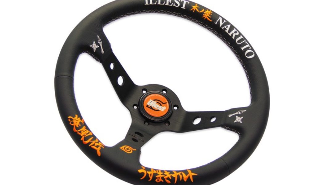 ILLEST and Naruto Team Up for a Collaborative Steering Wheel