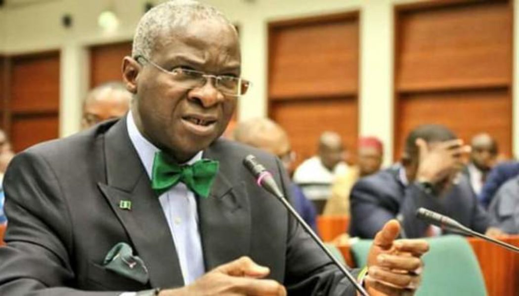 Infrastructure: Fashola Clears Air On Comparison To America