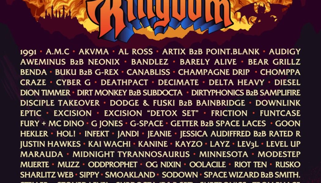 Insomniac Reveals Bass-Filled 2022 Lineup for Orlando’s Forbidden Kingdom Festival
