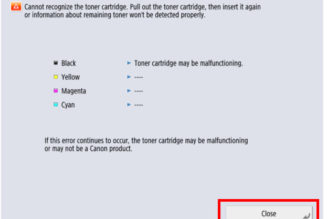It fills me with glee that Canon printers now think Canon’s own toner is fake
