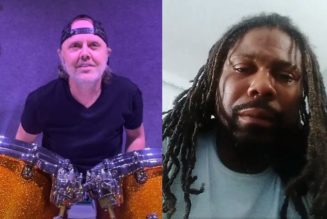 METALLICA Gifts L.A. Street Performer New Set Of Drums After His Were Stolen