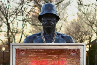 New LL Cool J Statue In Queens Plays His Music via Solar Power