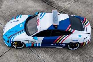 Porsche Taycan Revealed as Formula E Safety Car
