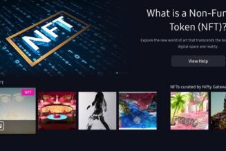 Samsung Is Adding an NFT Platform to Its TVs