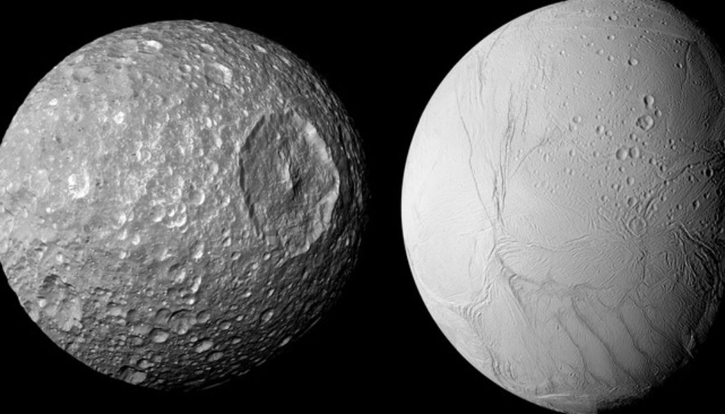 Saturn’s ‘Death Star’ moon might be hiding an underground ocean