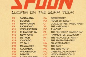 Spoon Announce 2022 U.S. Tour Dates