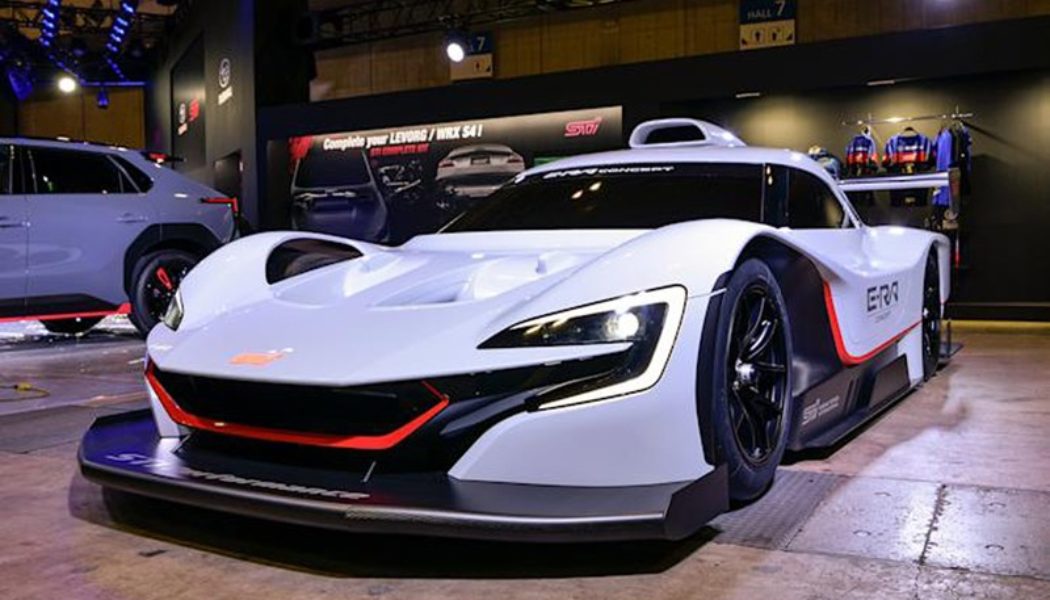Subaru Shows Off All-Electric STI E-RA Race Car Concept at Tokyo Auto Salon