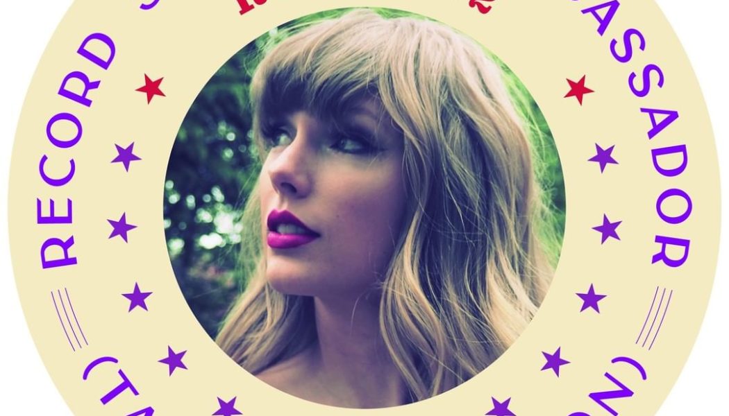 Taylor Swift Is Record Store Day’s First-Ever Global Ambassador