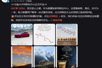 Tesla opens showroom in region of China associated with genocide allegations