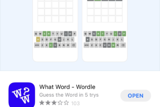 The App Store clones are here to profit off Wordle’s success