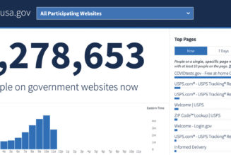 The US’s free COVID test website has more visitors than all other .gov sites combined