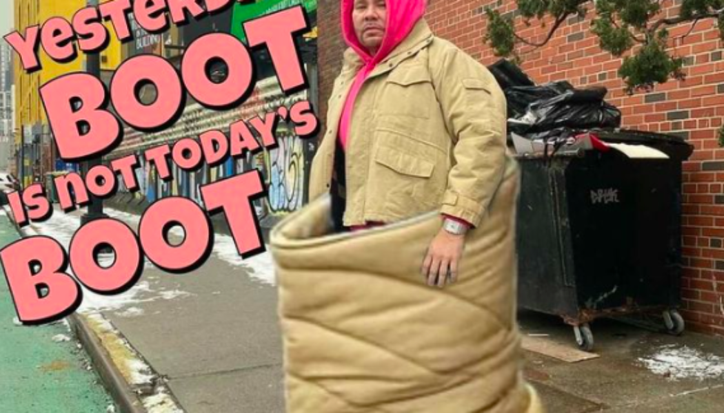Too Far: Fat Joe Get Clowned For Yeezy Moonboot Fit, Memes Flourish