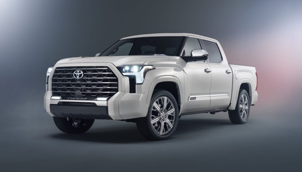 Toyota Announces 2022 Top-of-the-Line Tundra Capstone Pickup Truck
