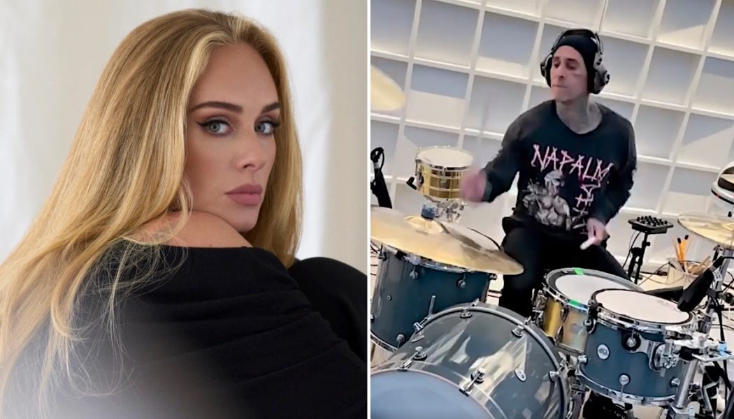 Travis Barker Turns Adele’s “Easy on Me” Into Hard-Rock Anthem with Thunderous Drum Cover: Watch