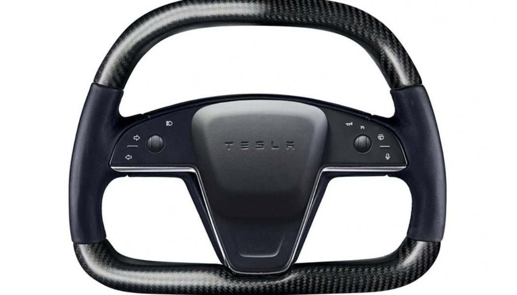Tsportline Releases $3,500 USD Carbon Fiber Yoke Steering Wheel for the Tesla Model S
