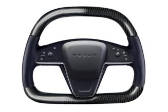 Tsportline Releases $3,500 USD Carbon Fiber Yoke Steering Wheel for the Tesla Model S