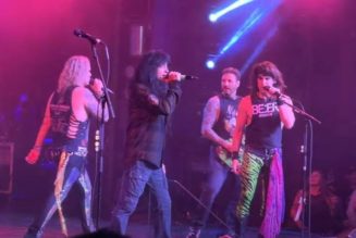 Watch ANTHRAX’s JOEY BELLADONNA Sing JUDAS PRIEST’s ‘You’ve Got Another Thing Comin” With STEEL PANTHER
