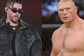 Watch Bad Bunny Return to WWE To Take on Brock Lesnar at Royal Rumble