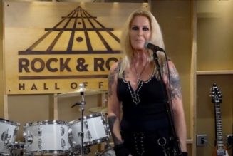 Watch LITA FORD Answer Questions And Perform At Cleveland’s Rock & Roll Hall Of Fame Museum