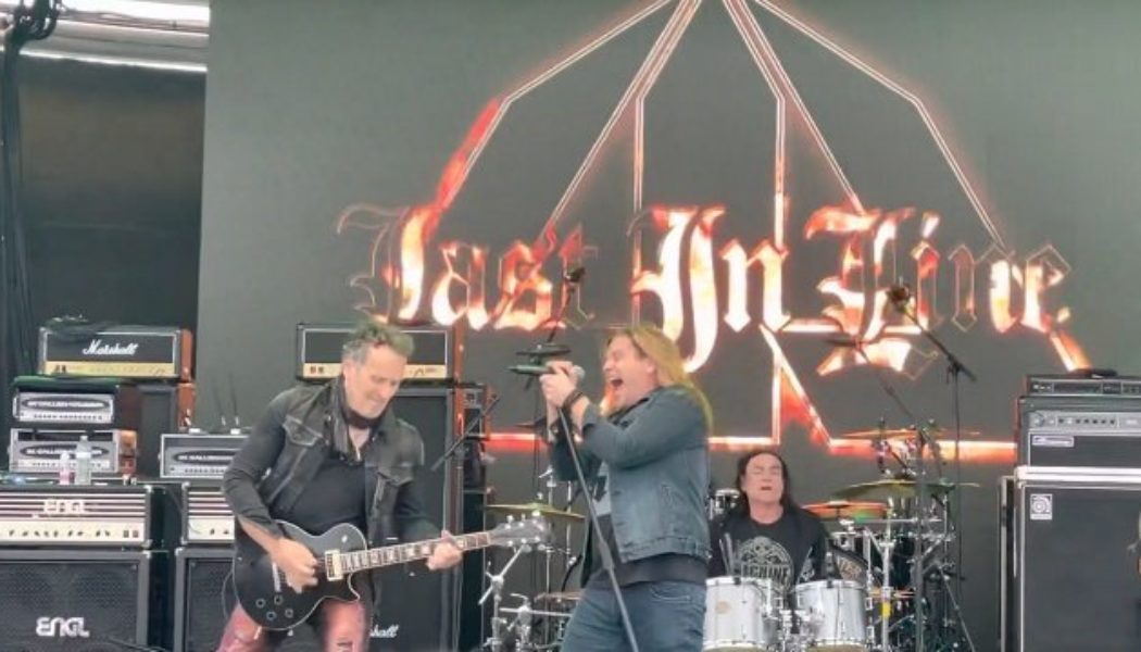 Watch VIVIAN CAMPBELL And VINNY APPICE Perform DIO Classics With LAST IN LINE At Florida’s ROKISLAND FEST