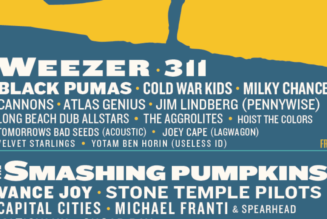 Weezer and Smashing Pumpkins Headline BeachLife Festival 2022