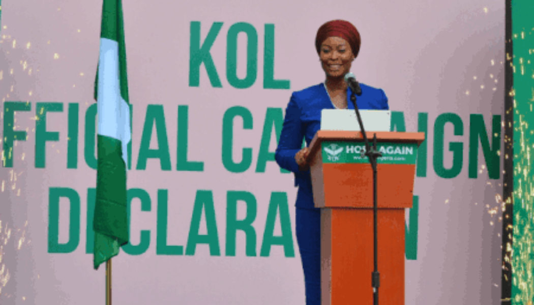 Young Nigerian Female, Khadijh Has Declared Interest For 2023 Presidential Race