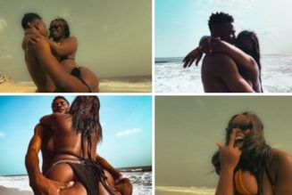 Young Share Half Nudes Photos of His Newly Found love on the coast of Africa