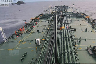 1,000 Porsches are burning aboard this abandoned cargo ship