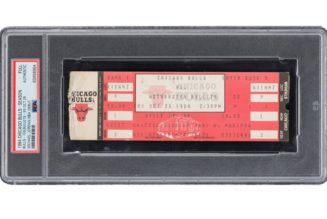 A Full Ticket for Michael Jordan’s 1984 NBA Debut With the Chicago Bulls Is up for Auction