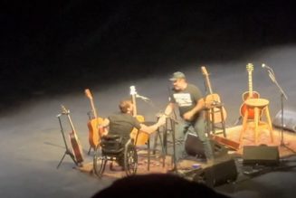 AARON LEWIS Welcomes Far-Right Republican Congressman MADISON CAWTHORN To Stage At North Carolina Concert (Video)