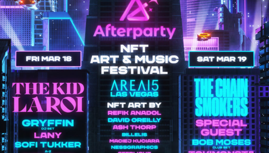 Afterparty NFT Music Festival Shares Full Lineup With The Chainsmokers, Gryffin, SOFI TUKKER, More