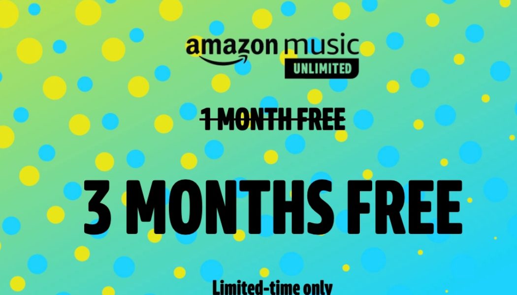 Amazon Music Unlimited: Get 3 Months Free With This Limited Deal