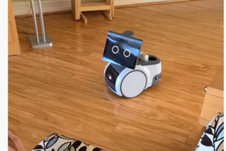 Amazon’s Astro robot has been spotted in the wild… bringing people beer