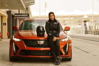 Amna Al Qubaisi Sets Record Time in Cadillac CT5-V Blackwing Around Yas Marina Circuit
