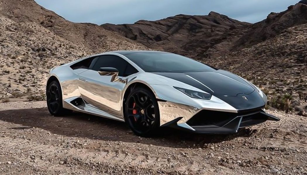 Artist Shl0ms Sets Lamborghini Huracan in Flames to Oppose Crypto Greed