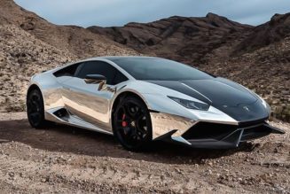 Artist Shl0ms Sets Lamborghini Huracan in Flames to Oppose Crypto Greed