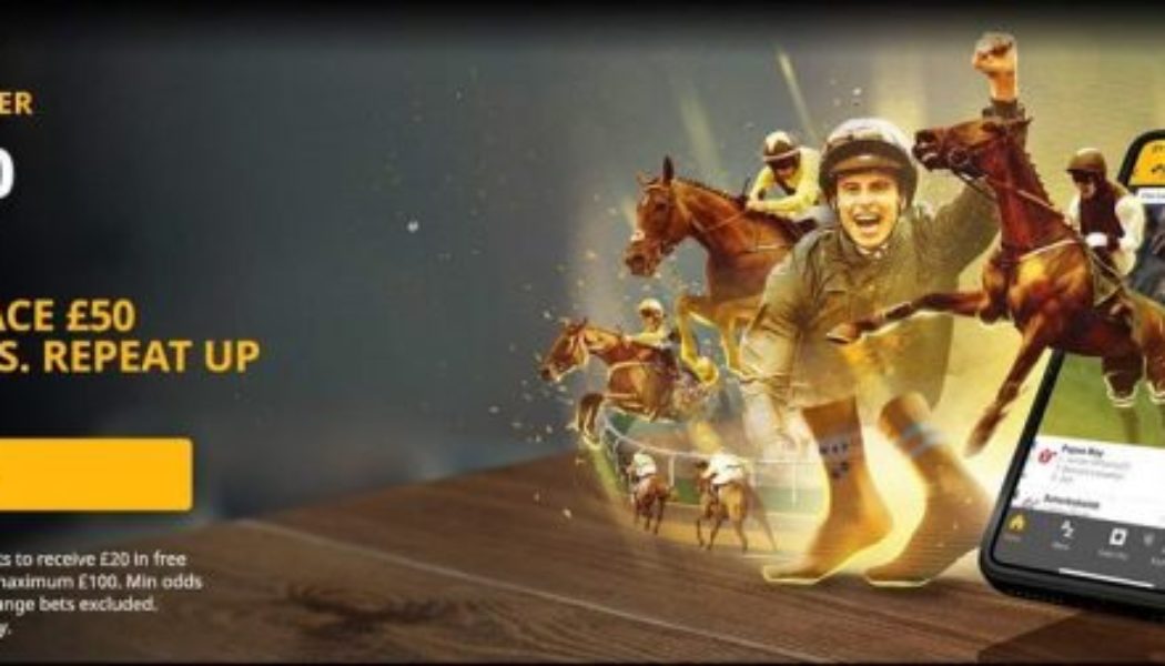 Betfair Sign Up Offer – Bet £50 Get £20 in Free Bets on Horse Racing Up to 5 Times