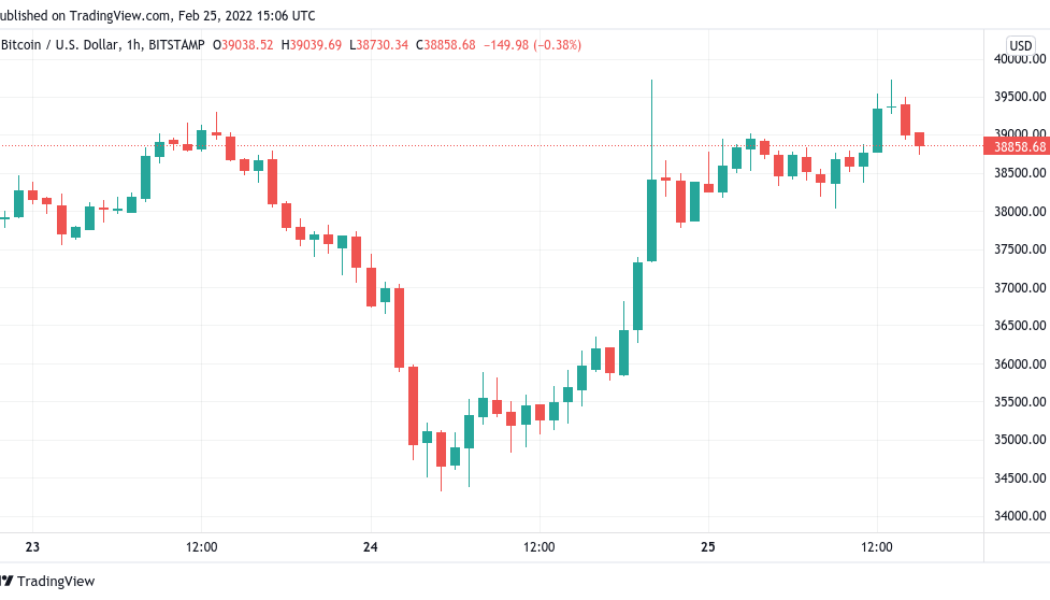 Bitcoin whales fuel BTC price comeback as stocks brush off Russia-Ukraine shocks