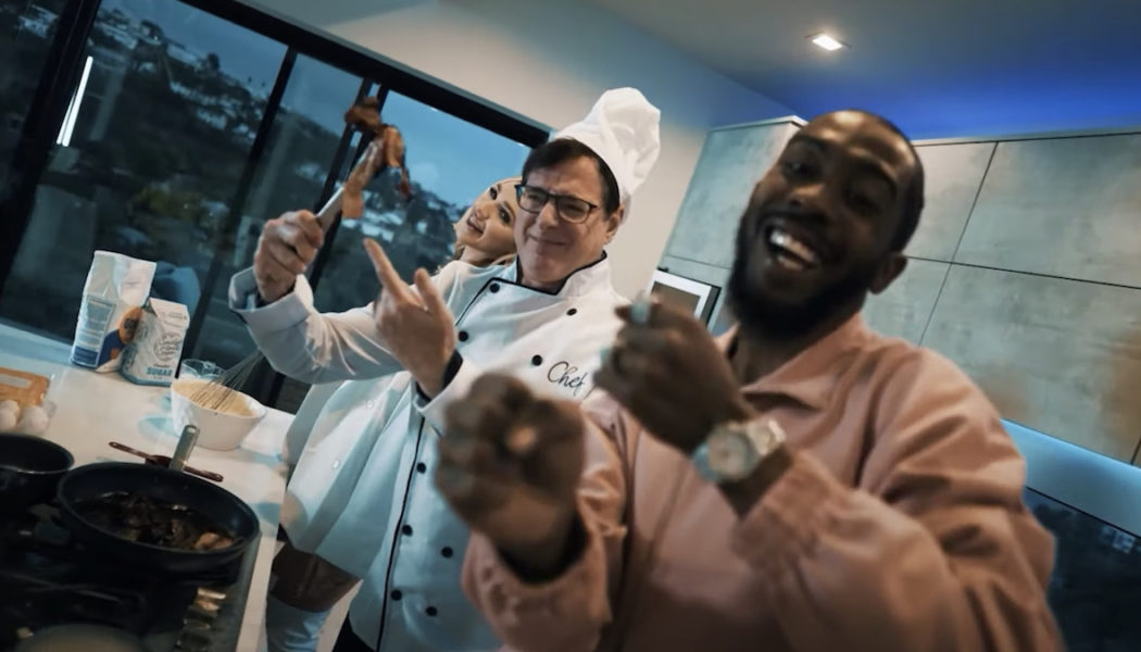 Bob Saget Cooks Bacon for Desiigner in His Final Role: Watch