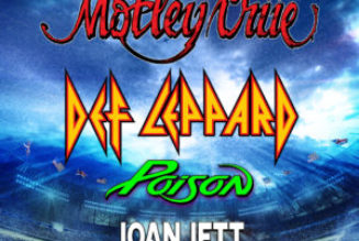 Def Leppard, Mötley Crüe, Poison, and Joan Jett and the Blackhearts Announce Rescheduled Stadium Tour