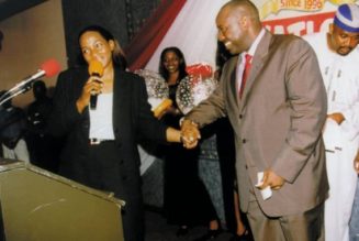 Dele Momodu Share throwback Picture of him With Davido Mother Veronica Adeleke