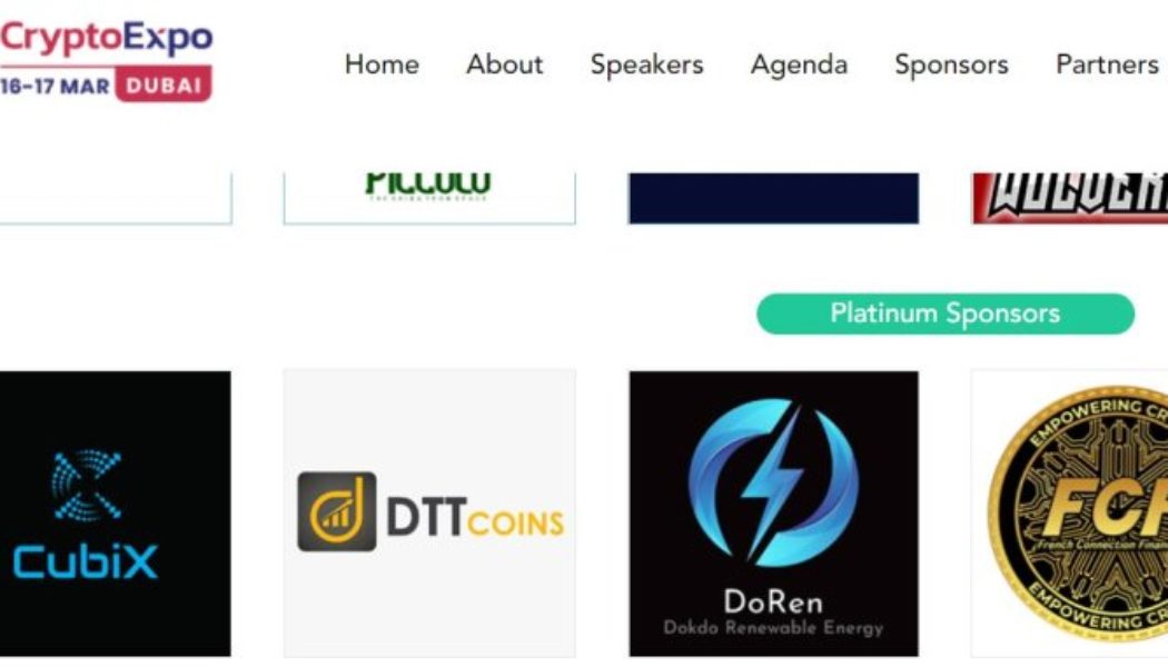 FCF Tokens Sponsor Dubai Crypto Expos 2022