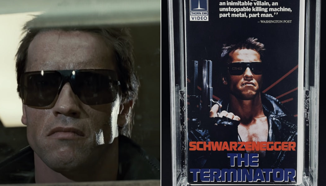 First Print VHS Tape of The Terminator Auctioned for $32,500