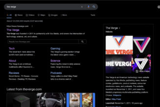 Google’s dark mode goes darker